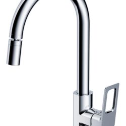 Смеситель "Surf" д/кухни c аэратором на шарнире, R-излив, арт. SF519AR