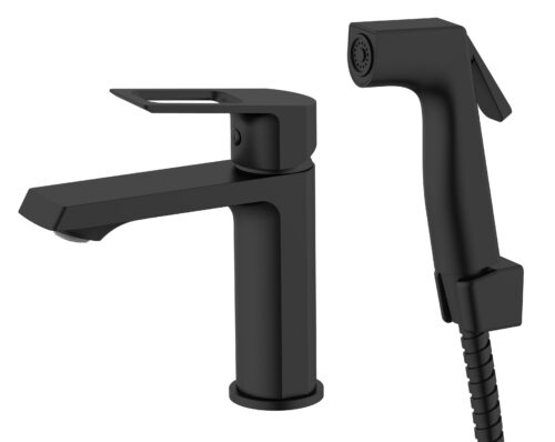 Смеситель "Surf Black"с гигиен. душем, с акс., арт. SF27HB Смеситель "Surf Black"с гигиен. душем, с акс., арт. SF27HB