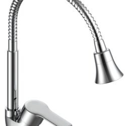 Смеситель "Wave"д/кухни,гибкий излив c насадкой, арт. WA519F