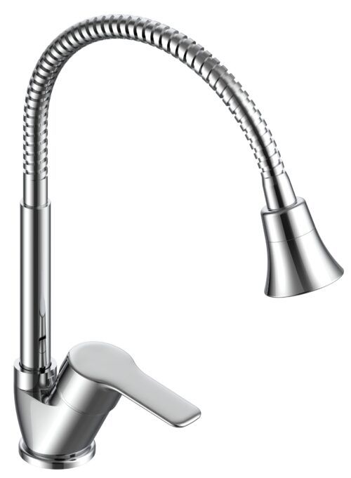 Смеситель "Wave"д/кухни,гибкий излив c насадкой, арт. WA519F Смеситель "Wave"д/кухни,гибкий излив c насадкой, арт. WA519F