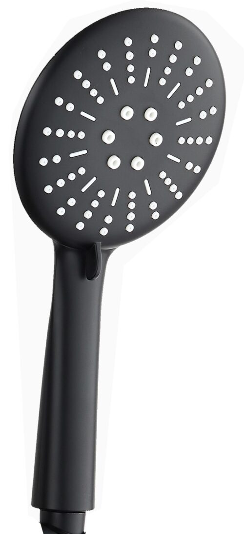 Ручной душ Black, 3 реж., диам. 115 арт. VSP09, VODA Ручной душ Black, 3 реж., диам. 115 арт. VSP09, VODA