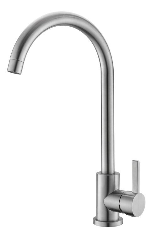 Смеситель для кухни, высокий излив, нерж., арт. K 55 Смеситель для кухни, высокий излив, нерж., арт. K 55