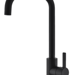 Смеситель для кухни,  высокий излив, нерж., арт. K57B