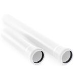 Труба ELITE МК МПП 50х1,8х1000, белый, РТП 21053 (10/1)