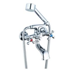 DAK3-A827 смеситель для ванны, кор нос, картриджный переключатель, латунь (Lt)