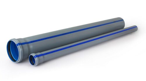 Труба BAIKAL eco  ВК ПП 50х1,5х2000, серый/синий 33269 (10/1)