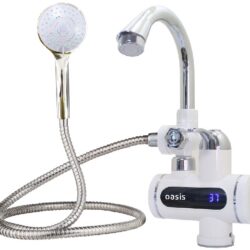 Электрический проточный водонагреватель с носиком и душ лейкой «Oasis» EP-3