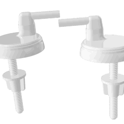 Крепления для сиденья унитаза Е702-8 (50)