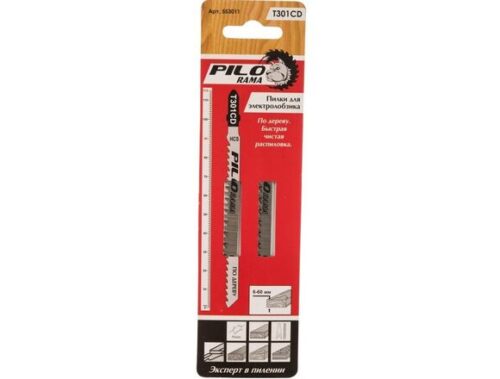 Пилки для лобзика 115x90мм 8з/д(древес.,ламинат,ДСП,пласт h=6-60мм) быст.чист. распил.Т301CD 2шт/кар Пилки для лобзика 115x90мм 8з/д(древес.,ламинат,ДСП,пласт h=6-60мм) быст.чист. распил.Т301CD 2шт/кар