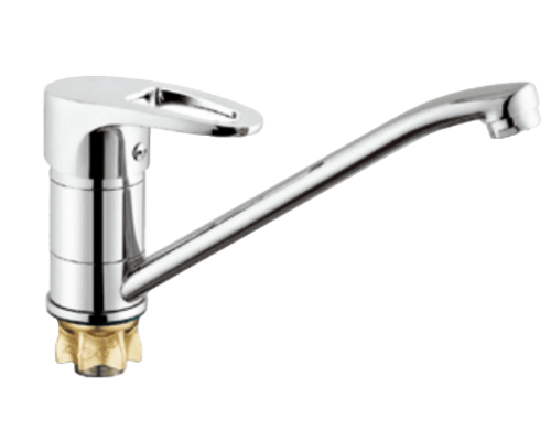 PDF4-A180, см-ль для кух. мойки с пов.плоским изливом 250мм, ø40, гайка (корона) PDF4-A180, см-ль для кух. мойки с пов.плоским изливом 250мм, ø40, гайка (корона)