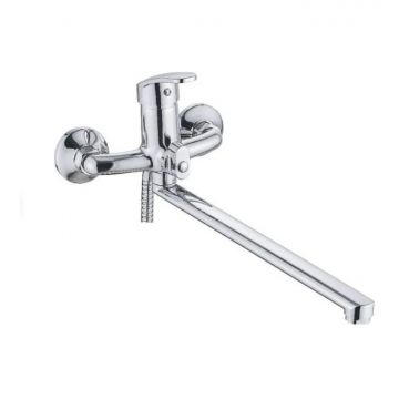 *CP036-22 Смеситель для ванны однорычажный, с плоским изливом