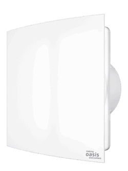 Электровентилятор осевой канальный бытовой "making Oasis everywhere" Modern 100