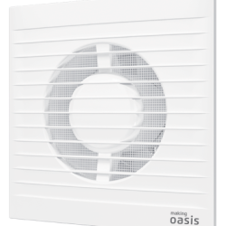 Электровентилятор осевой канальный бытовой "making Oasis everywhere" Modern 100/90