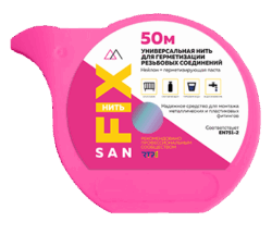 Нить универсальная (50м) для герметизации резьбовых соединений нейлоновая 41504 (30/1)