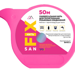Нить универсальная (50м) для герметизации резьбовых соединений нейлоновая 41504 (30/1)