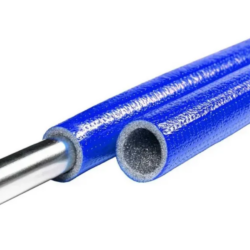 Труба PEХ-а,16х2,2х6 SDR7,4 с антидиффузионным слоем EVOH, в утеплителе 6 мм, синяя 47927 (100 м)