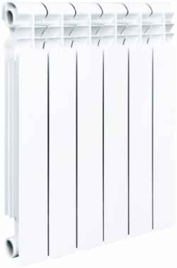 Радиатор алюминиевый литой Oasis PRO 500/96/6(1,080 кВт)