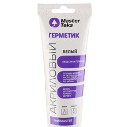 MasterTeks PM герметик акриловый общестроительный 250 мл белый (туба)