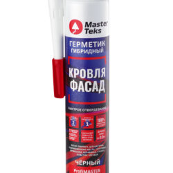 MasterTeks PM герметик гибридный кровля и фасад 290 мл черный