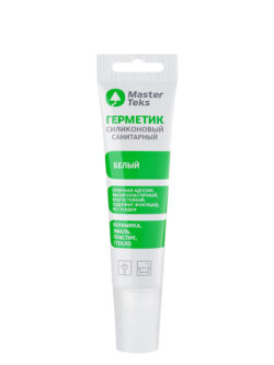 MasterTeks PM герметик силиконовый санитарный 80 мл белый