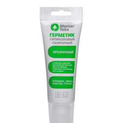 MasterTeks PM герметик силиконовый санитарный 40 мл прозрачный