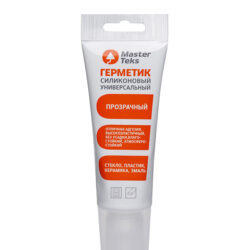 MasterTeks PM герметик силиконовый универсальный 40 мл прозрачный