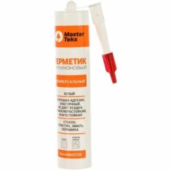 MasterTeks HM герметик силиконовый универсальный 260 мл белый