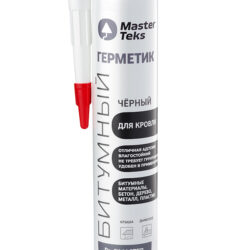 MasterTeks PM герметик битумный для кровли 260 мл черный