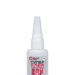 MasterTeks супер-клей цианокрилатный универсальный 20 г прозрачный