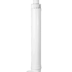 Комплект коаксиальный антилед L850 60/100 с фланцем для котлов Kotitonttu Toivo T10-36 DKOOK.