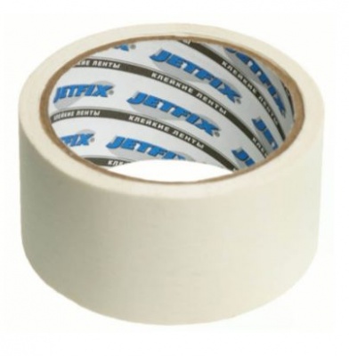 JETFIX Лента малярная 48мм х 16м (72/6шт/кор) JETFIX Лента малярная 48мм х 16м (72/6шт/кор)