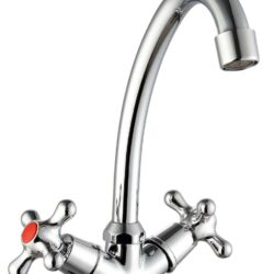 Смеситель "Ladoga" для раковины, без донного клапана, LDG26, VODA