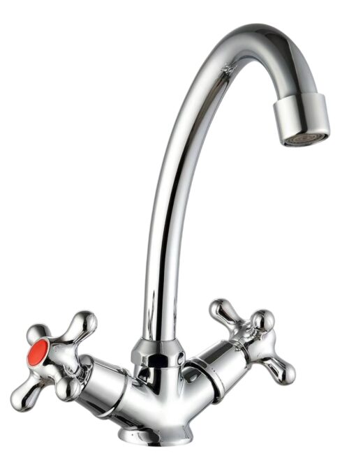 Смеситель "Ladoga" для раковины, без донного клапана, LDG26, VODA