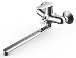 Смеситель "Hill" для ванны, с изливом 300 мм, с аксессуарами, арт. HI31