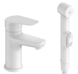 См-ль "Kazan white" с гигиен. душем, с акс., арт. KZ27HW