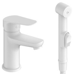 См-ль "Kazan white" с гигиен. душем, с акс., арт. KZ27HW