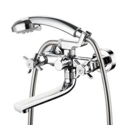 QMG3-A621,см-ль для кух. мойки с пов. плоским изливом 150 мм, керамическая букса (1/2) 180°