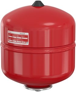 Бак расширительный FLAMCO Flexcon R 8л /1,5 - 6 бар вертикальный,Красный, присоединение 3/4