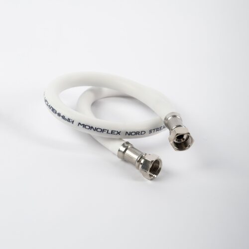 0,6 м Шланг д/газа ПВХ Monoflex NS БЕЛЫЙ 3/4в-3/4в (пакет)