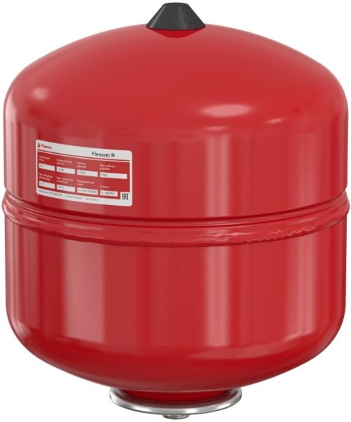 Бак расширительный FLAMCO Flexcon R 12л /1,5 - 6 бар вертикальный,Красный, присоединение 3/4