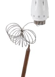 QS-7002, М30×1,5 Термостатическая головка с жидкостным эл и выносным погружным капиляром (уп 100/1)