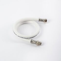 0,6 м Шланг д/газа ПВХ Monoflex NS БЕЛЫЙ 1/2в-1/2н (пакет)