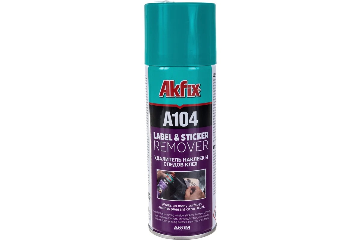 Akfix A104 Очиститель наклеек, 200 мл